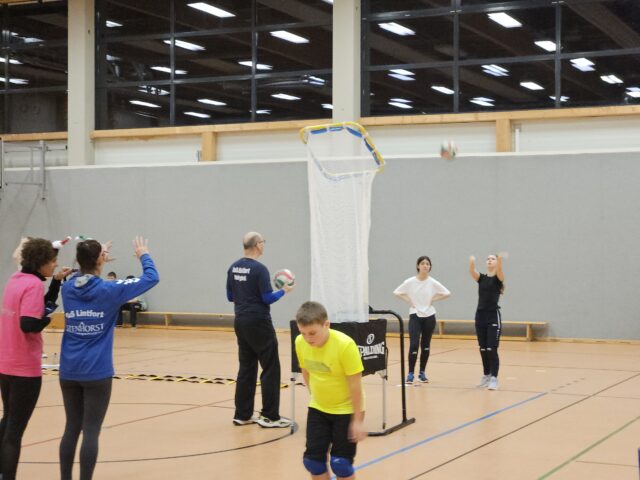 Aktionsfoto Weihnachtfest Volleyball-Jugend 2023