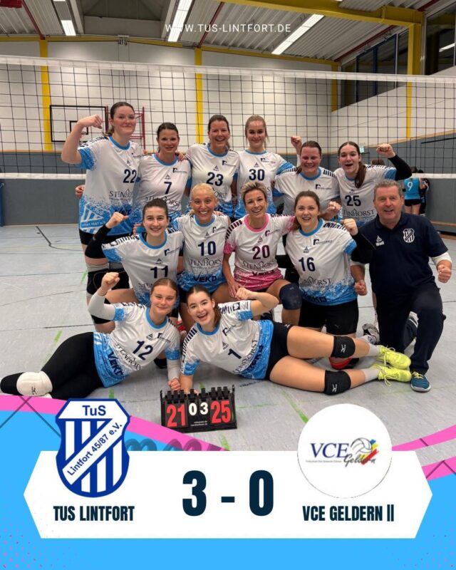 Damen 1 weiter auf Erfolgskurs