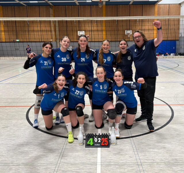 U20w nach dem 2. Sieg