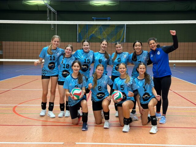 U16 Mädels mit Siegesserie